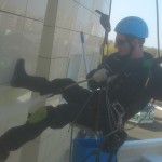 3 Мойка фасада с применением  АВД
